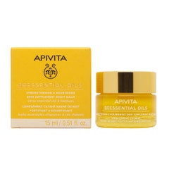 Apivita Beessential Oils Fortifying &amp; Nourishing Night Balm 15ml
