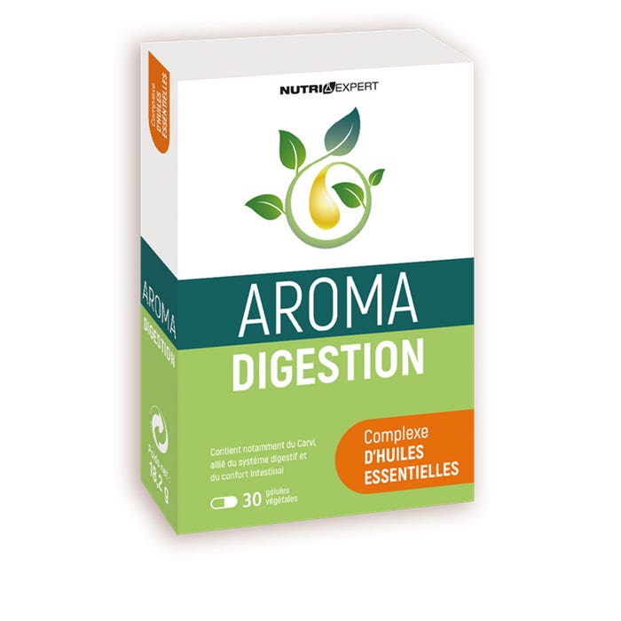 Aroma Digestion 30 capsules Compelxe Essential Oils Nutri Expert