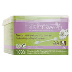 Silver Care Baby Safety cotton buds In Bioes Cotton x60