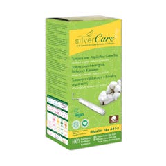 Silver Care Tamponswith Applicator Regulier X16 Avec applicateur x16