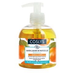 Coslys Organic mandarin liquid Marseille soap Hands and body 300ml