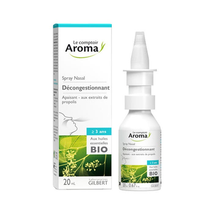 Decongestant nasal spray 20ml Soothing with Propolis extract Le Comptoir Aroma