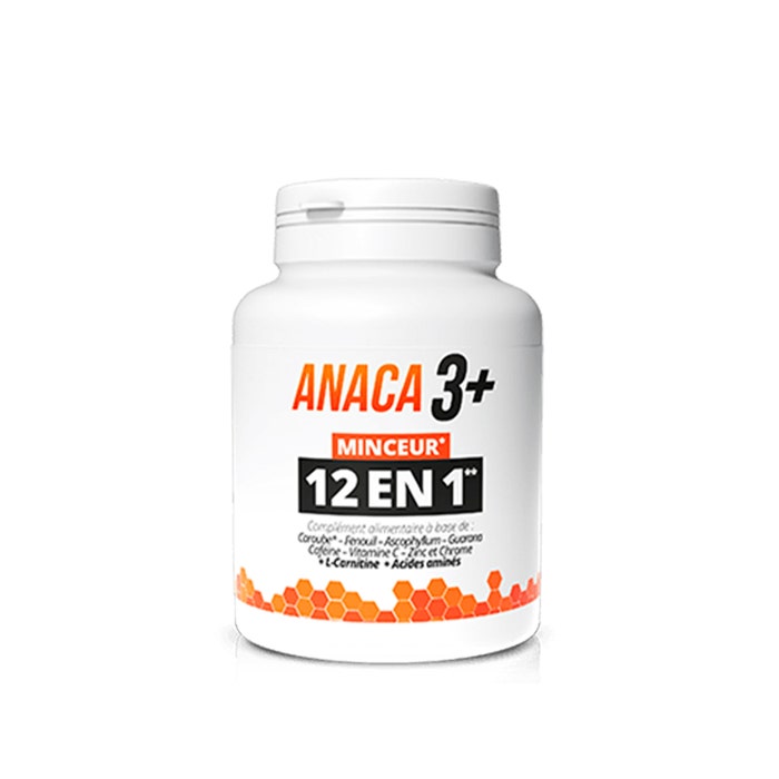 Anaca3 Compléments Alimentaires Slimming 12 in 1 120 capsules