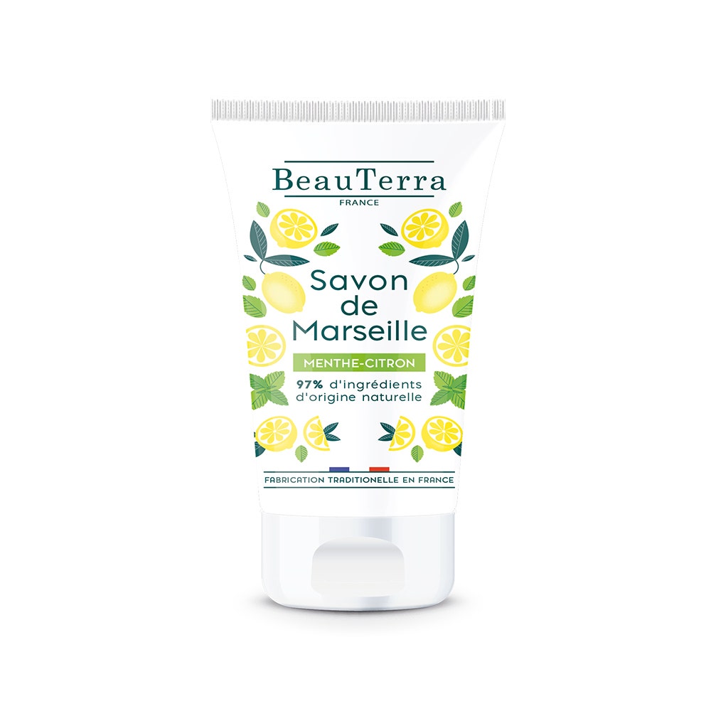 Beauterra Lemon Mint Marseille Soaps 100ml