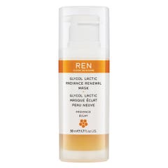 REN Clean Skincare Radiance Glycol Lactic Skin Renewal Masks 50ml