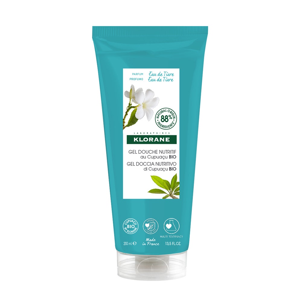 Klorane Tiare water Shower Gel Cupuacu Butter 200ml