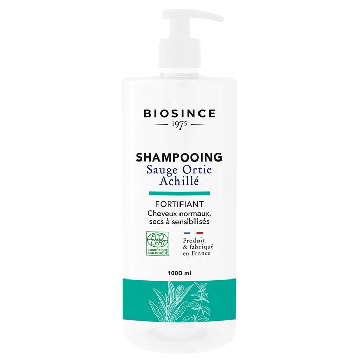 Fortifying Sage Nettle Yarrow Shampoo 1 litre Bio Since 1975