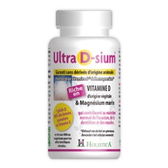 Holistica Ultra D-Sium Vitamin D and Marine Magnesium 60 capsules