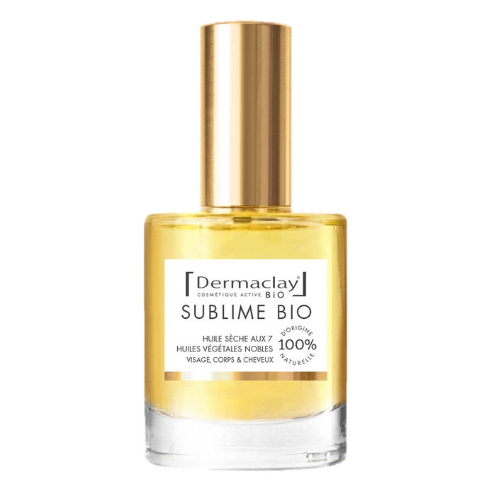 Organic Sublime Dry Oil 50ml Face, Body, Hair Dermaclay