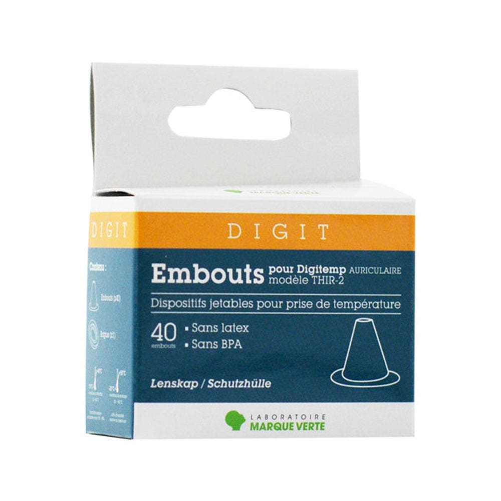 Digit Tips for digitemp ear thermometers x40