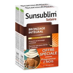 Nutreov Sunsublim Total Tan 2x30 capsules