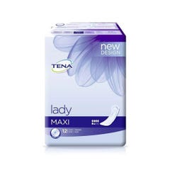 Tena Lady Light bladder weakness pads Maxi x12