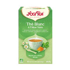 Yogi Tea The blanc with organic aloe vera 17 bags