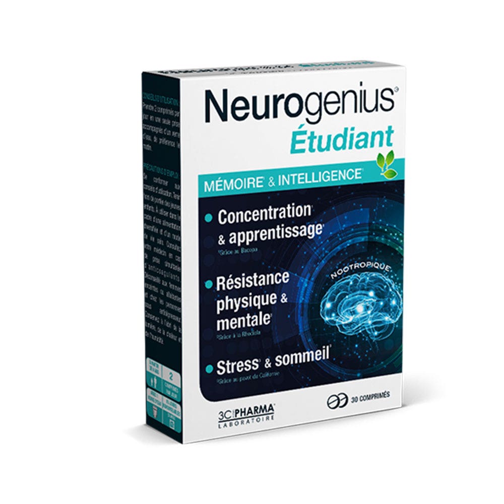 3C Pharma Neurogenius Student 30 tablets