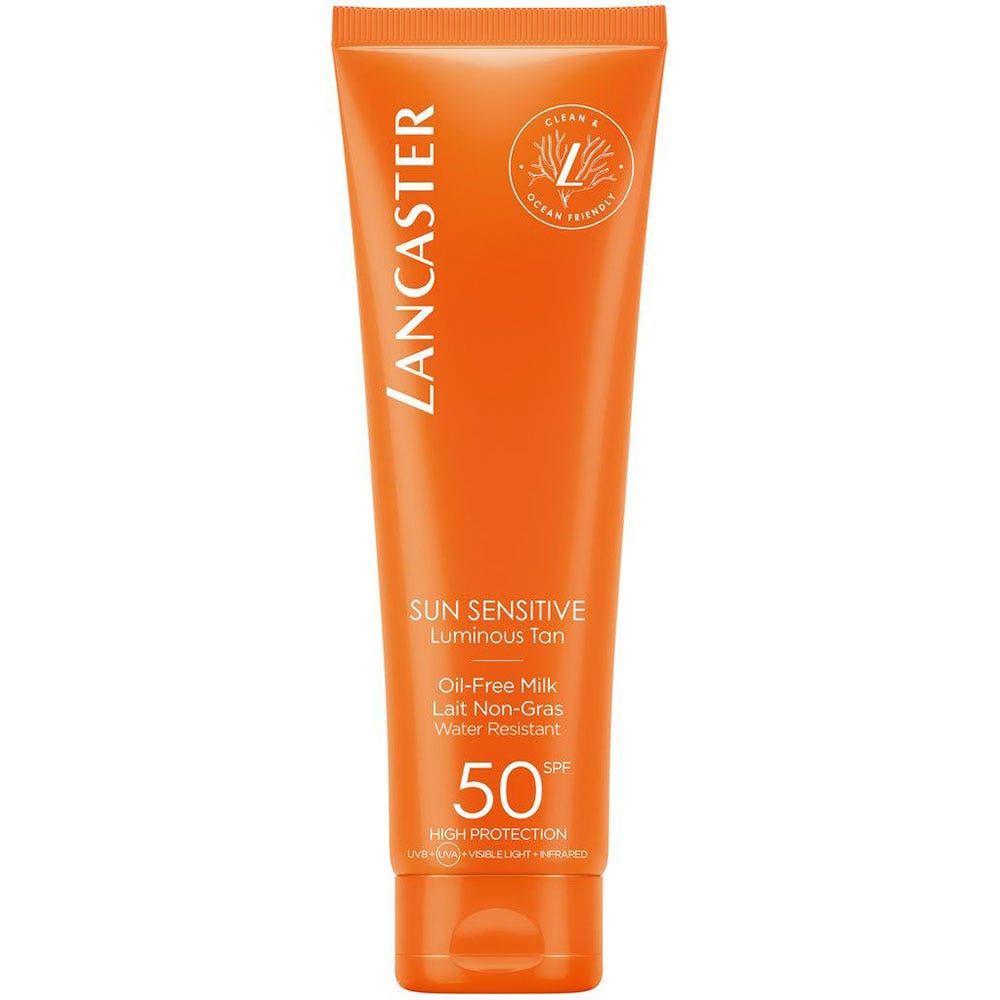 Lancaster Sun Sensitive Non-Greasy Milk SPF50 Body 150ml