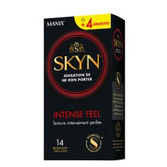 Manix Intense Feel Skyn Intense Feel Latex-free Condoms X10 + 4 Free x10+4 offerts