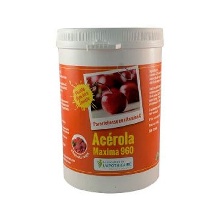 Acerola Maxima 960 200 Tablets Tone and vitality Herbier de gascogne