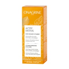 Onagrine Activ Detox Soin Regard Vitamine Anti Age Eclat 15 ml