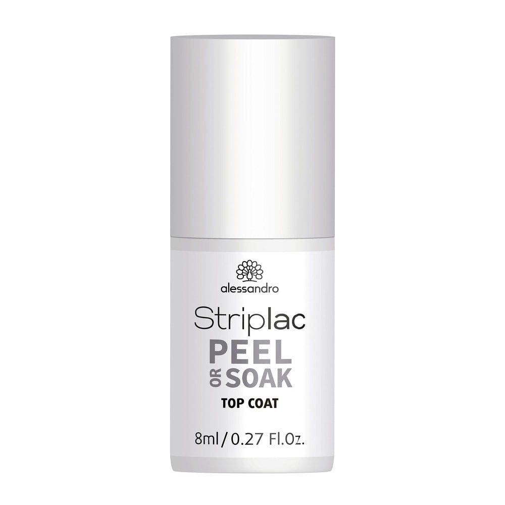 Alessandro Striplac Top Coat Peel Or Soak Nail Polish Semi-permanent 8ml