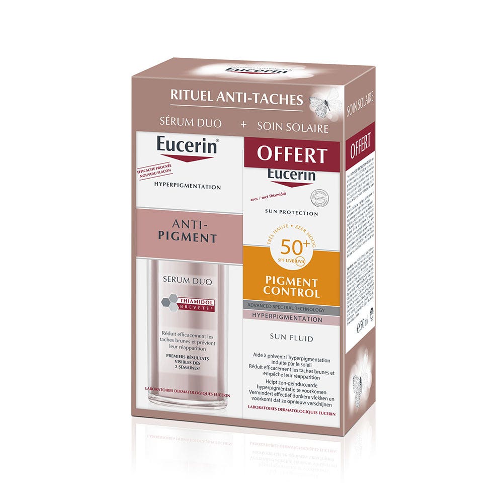 Eucerin Sun Protection Anti-Pigment Serum & SPF50+ Pigment Control fluid 30ml