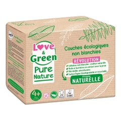 Love&Green Pure Nature Ecological nappies Size 4+ x 35