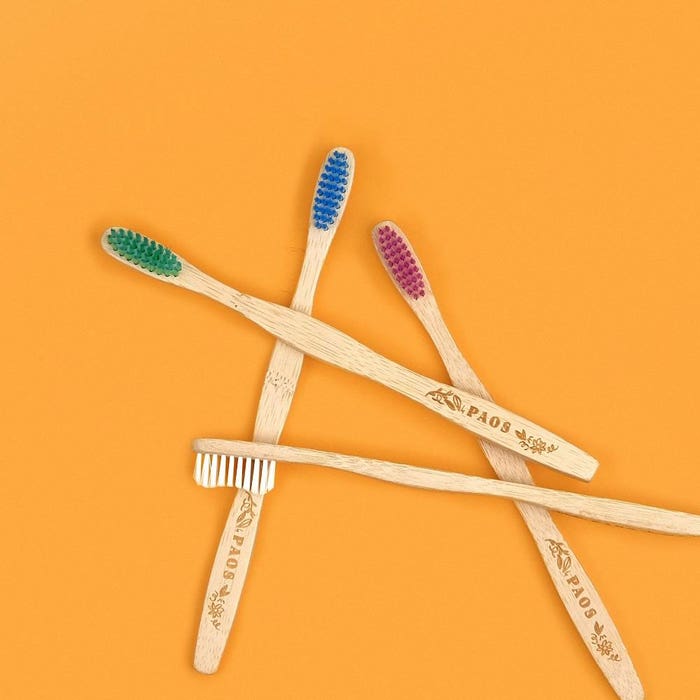 Bamboo toothbrush x1 Paos