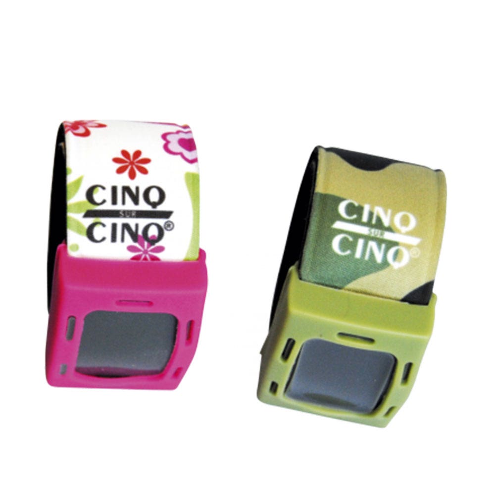 Cinq Sur Cinq Natura Technislap camouflage mosquito repellent bracelet