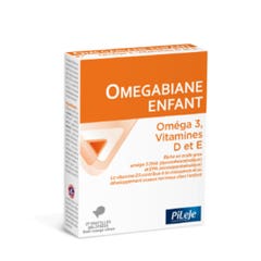 Pileje Omegabiane Biane Enfant Children Omega3, Vitamin D Pellets X27 27 Pastilles Gelifiees