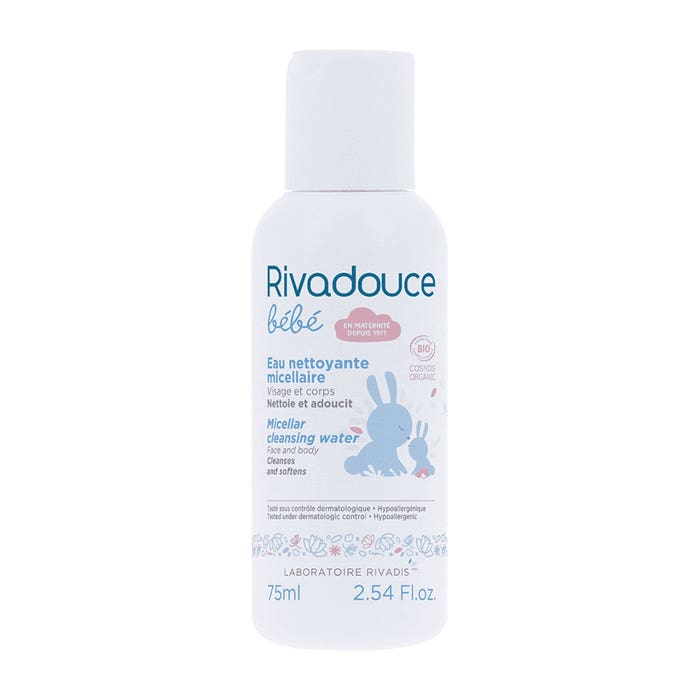 Bioes Micellar Cleansing Water 75ml Bébé Face and Body Rivadouce