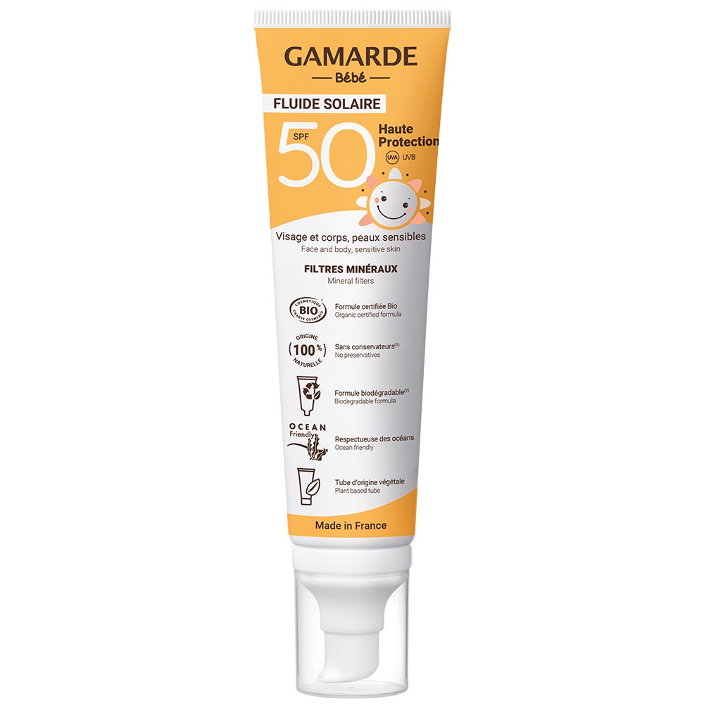 Gamarde Organic Baby Sun Milk Spf50 100ml