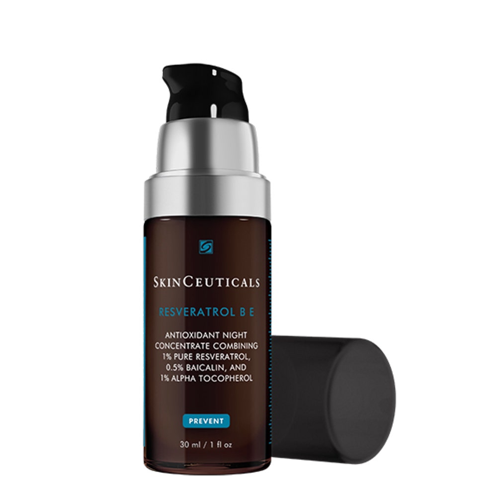 Sérum De Nuit Antioxydant SkinCeuticles Au Resveratrol B E - 30 Ml - Soin De Nuit Réparateur Peau