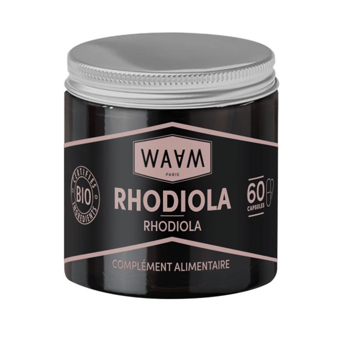 Organic Rhodiola 60 capsules Waam