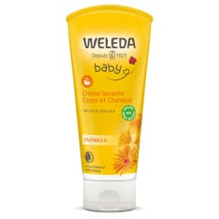 Weleda Baby Hair And Body Cleansing Cream 200ml