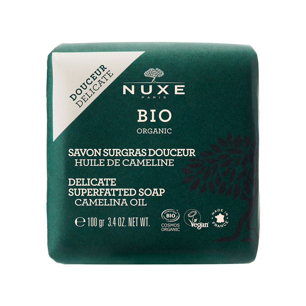 Nuxe Bio Extra-rich gentle organic soap cleanser 100G
