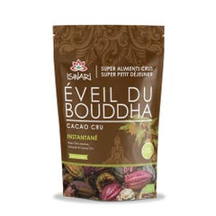 Iswari Eveil du Bouddha Cacao Cru instant Bioes Super breakfast 360g