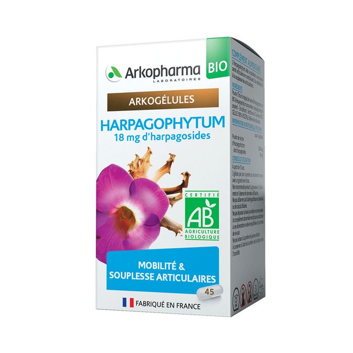 Arkopharma Arkocapsules Harpagophytum Organic Joint mobility and ...