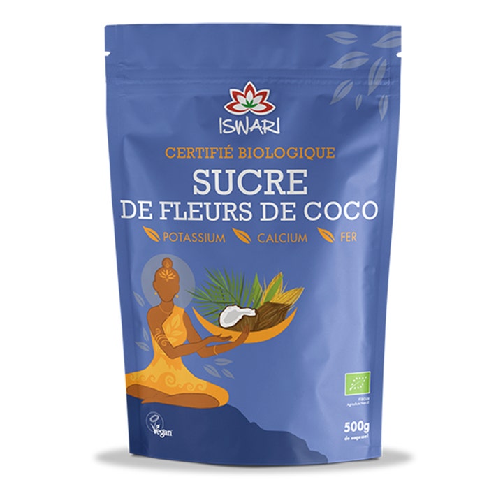 Bioes Coco sugar 500g Super Aliment Pur Iswari