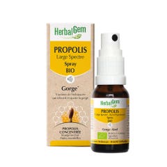 Herbalgem Propolis Broad Spectrum Organic Spray 15ml