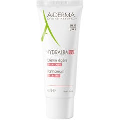 A-Derma Hydralba Light hydrating cream UV SPF20 40ml