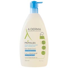 A-Derma Primalba 2-in-1 Washing Gel Pump Eco Pack 750ml