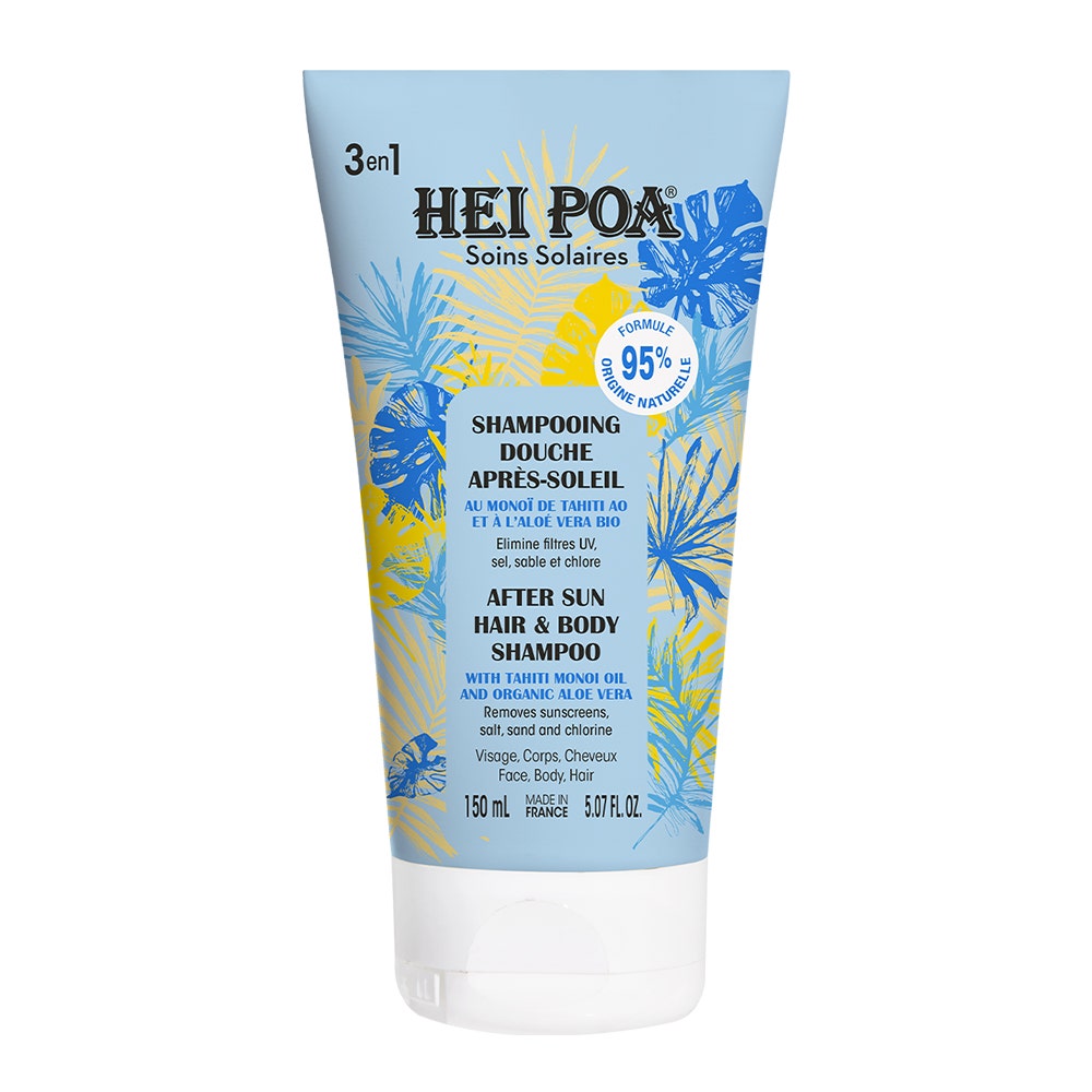 Hei Poa Sun Care 3-in-1 After-Sun Shower Shampoo 150ml