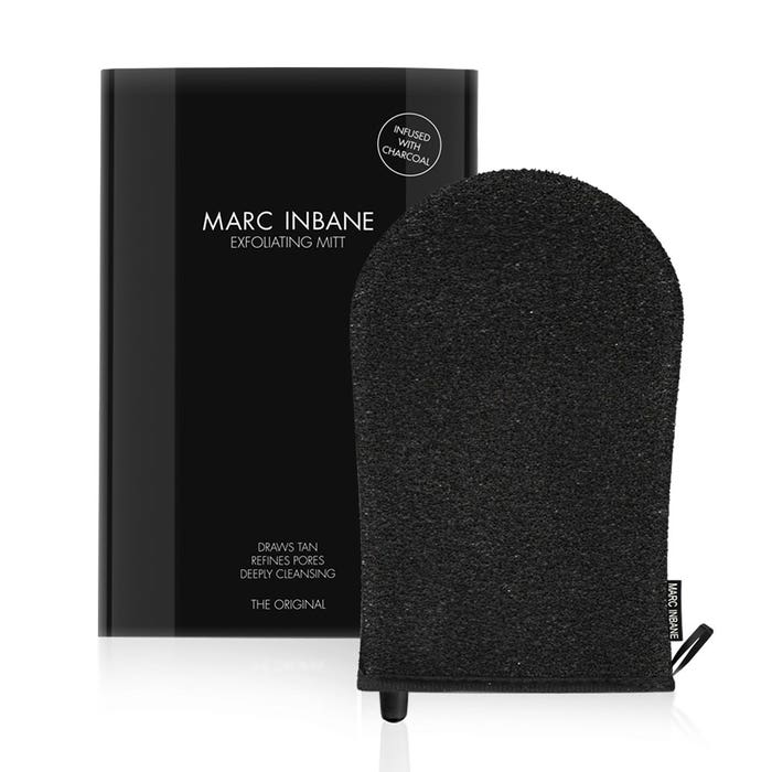 Double-sided exfoliating glove with Active Charcoal Marc Inbane