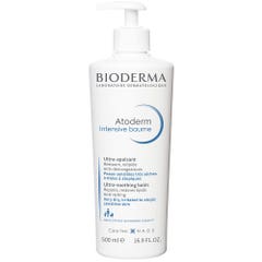 Bioderma Atoderm Intense balm ultra-soothing sensitive skin treatment Visage et Corps Peaux Très Sèches 500ml