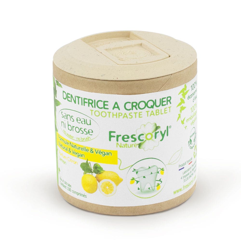 Frescoryl Chewable Toothpaste Lemon Perfumes 100 tablets