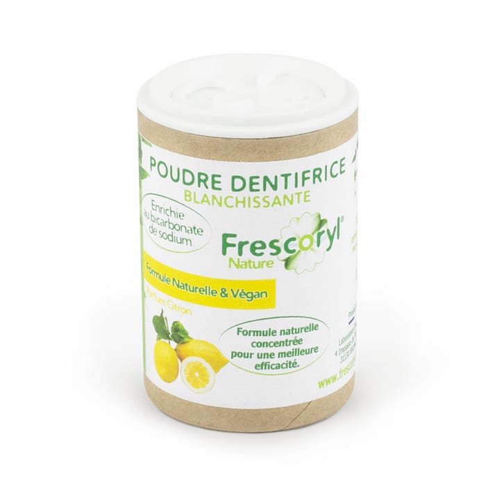 Toothpaste Whitening Powder 40g Lemon Perfumes Frescoryl