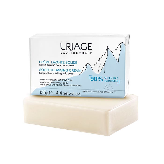 Solid Cleansing Cream 125g Hygiène Uriage