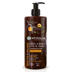 Centifolia Shampooings Creamy Dry Hair Shampoo Apricot Butter / Jojoba Oil 500ml