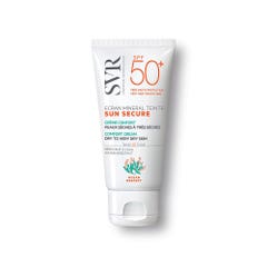 Svr Sun Secure Tinted Mineral Sunscreen Dry To Very Dry Skins Spf50+ 50ml