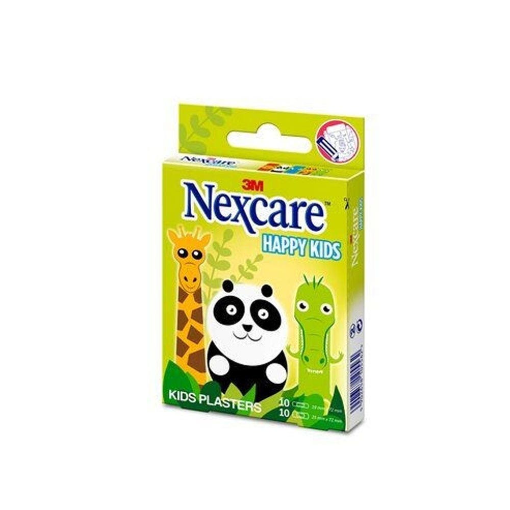 Nexcare Jungle Plasters Happy Kids X20
