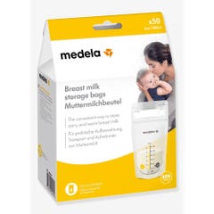 Medela Storage bags for breast milk x50